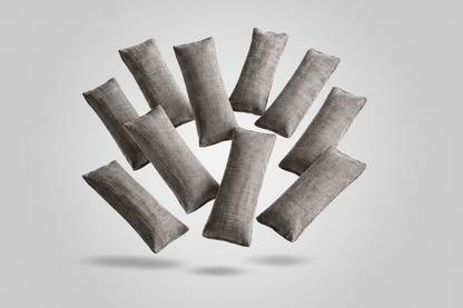 Bamboo Charcoal Odor Bags – 10 Pack – Eco-Friendly Closet & Drawer Deodorizer